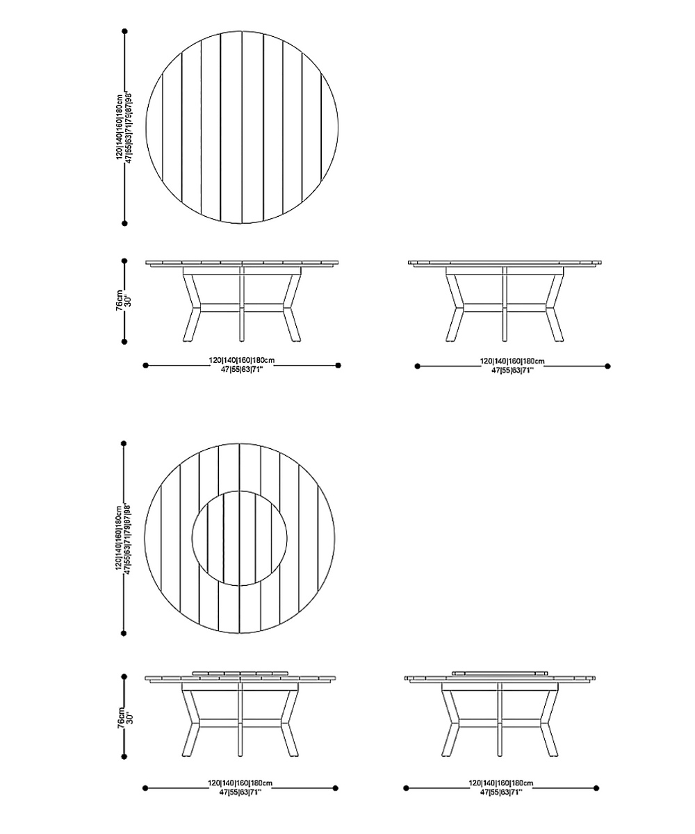 Image of the complete dimensions of the product